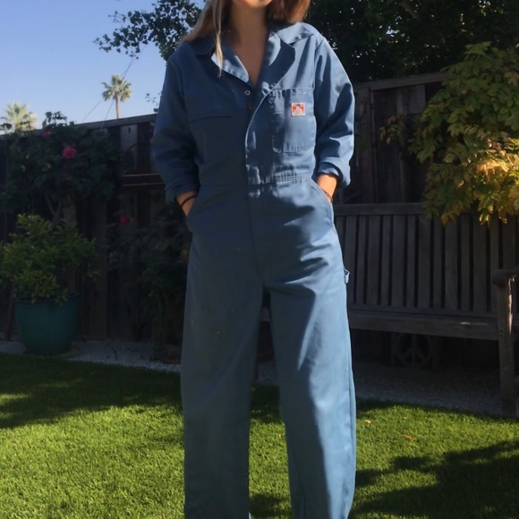 Vintage blue Ben Davis coveralls - Picture 2 of 11
